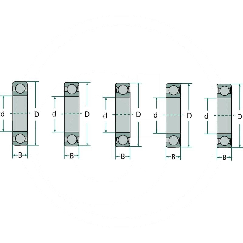 FAG Deep-groove ball bearing | 3218674 R91 | zdjęcie nr 2
